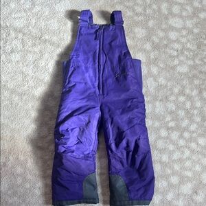 Arctix Kids Purple Snow Overalls
